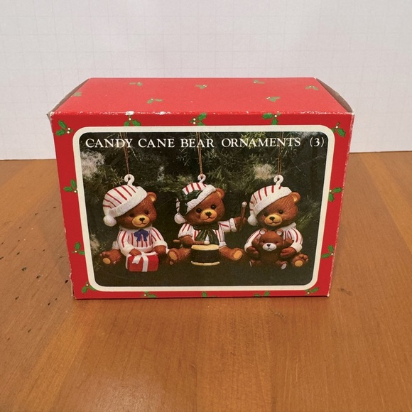 Vintage 80’s bear Christmas ornaments - Picture 3 of 7